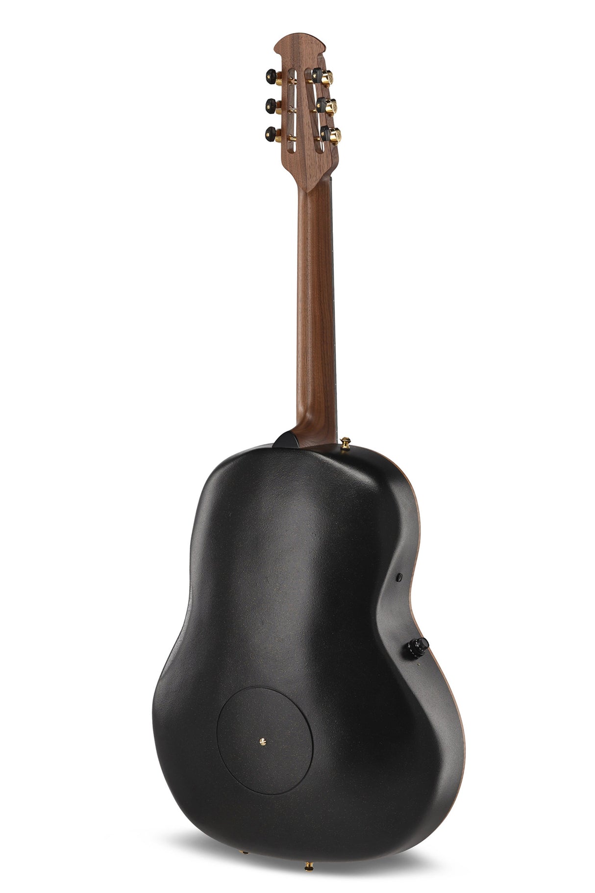 Adamas E-Akustik Gitarren ADAMAS U581T-FM Mid-Depth Non-Cutaway - Black Satin Copper Metal Flake (U581T-FM-G)