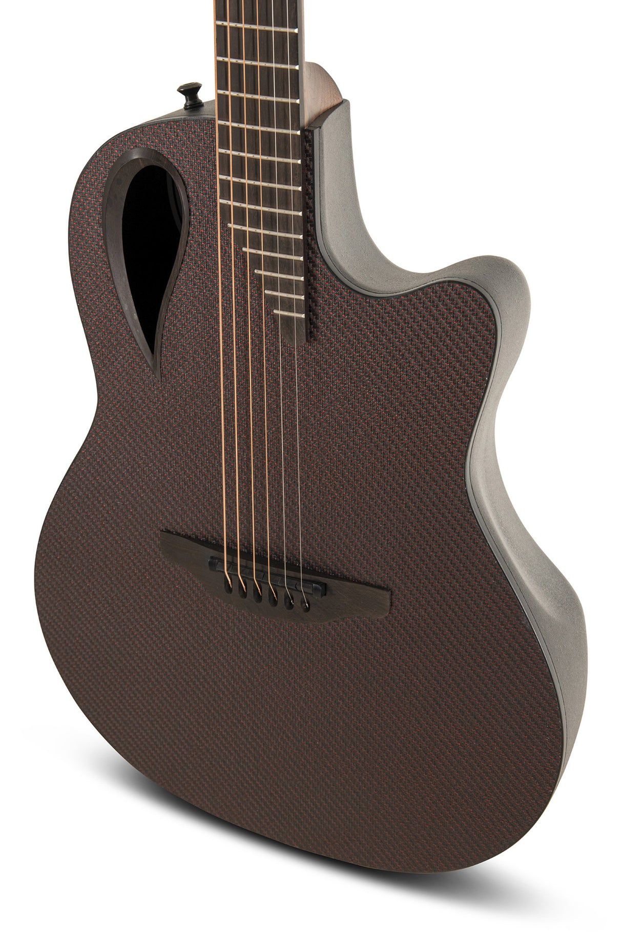 Adamas E-Akustik Gitarren Adamas MD80-NWT Mid-Depth Contour Cutaway - NTW Red Reflection (MD80-2R-G)
