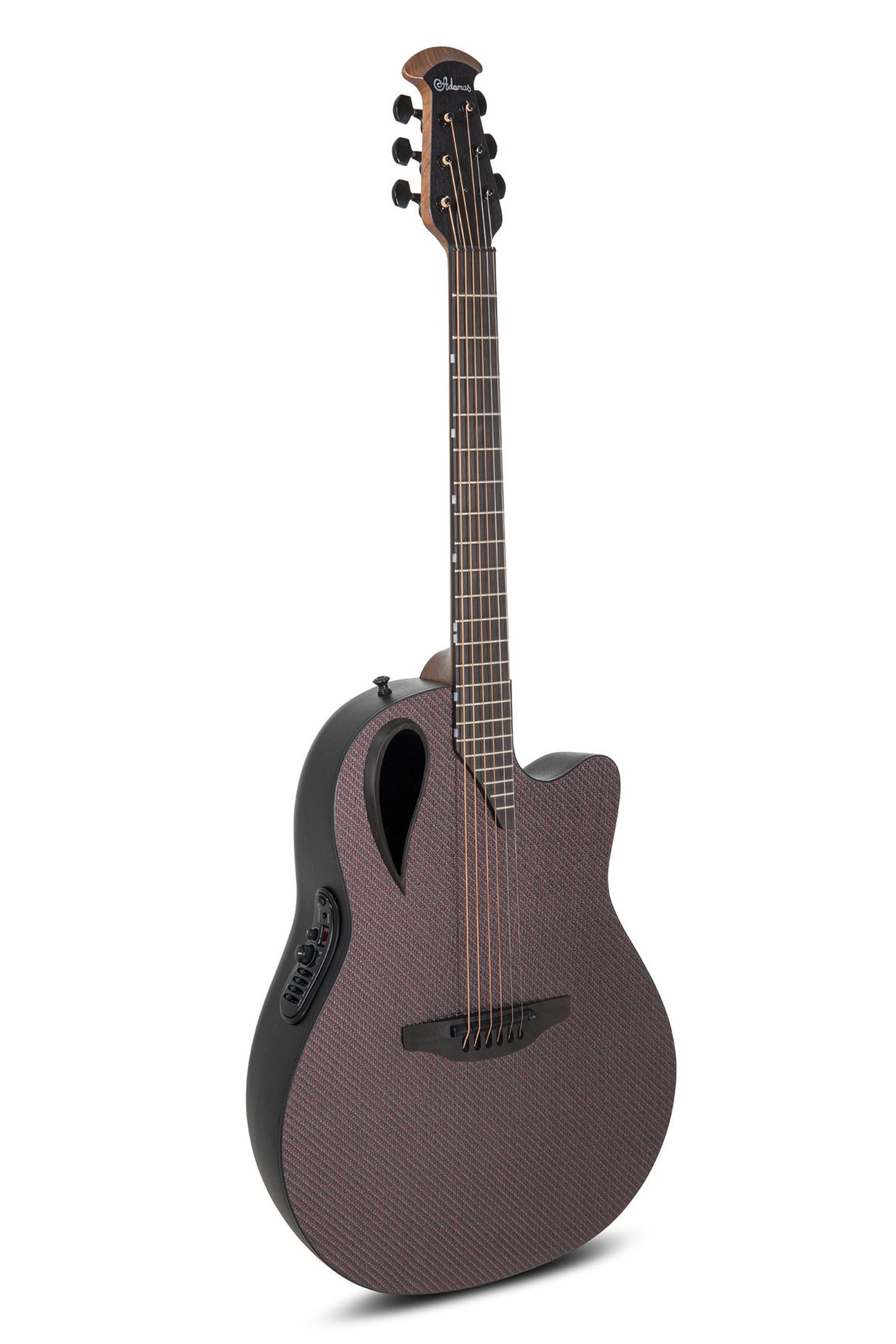 Adamas E-Akustik Gitarren Adamas MD80-NWT Mid-Depth Contour Cutaway - NTW Red Reflection (MD80-2R-G)