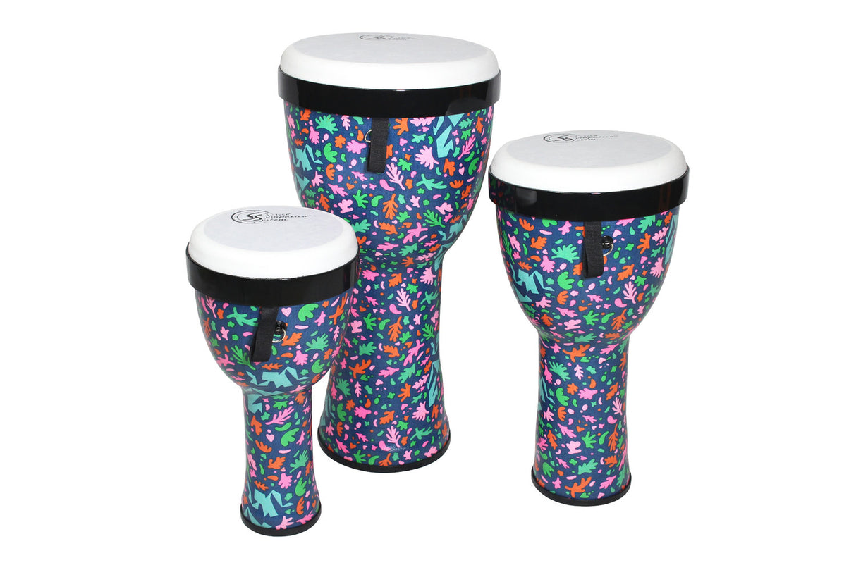 Toca Djembe Sympatico Tunable - Set - 3 Stück (TSSND-3PCAD-FT)