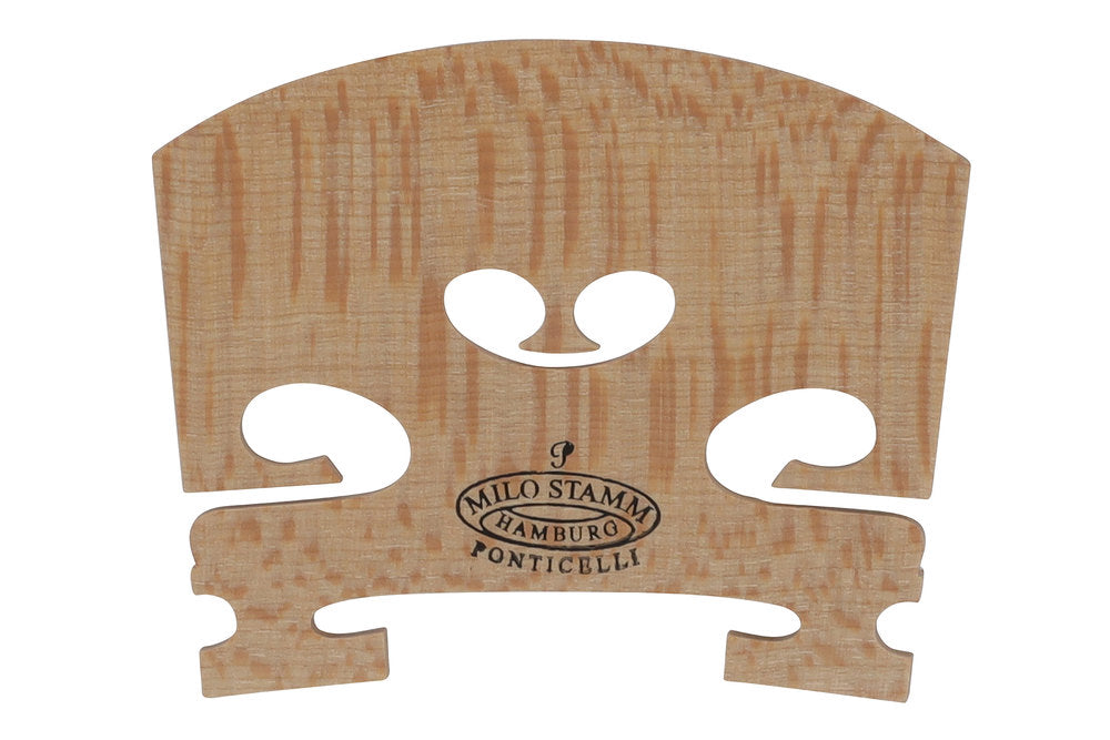 Milo Stamm Premium-Bratschensteg Modell A, niedriges Herz, 50 mm