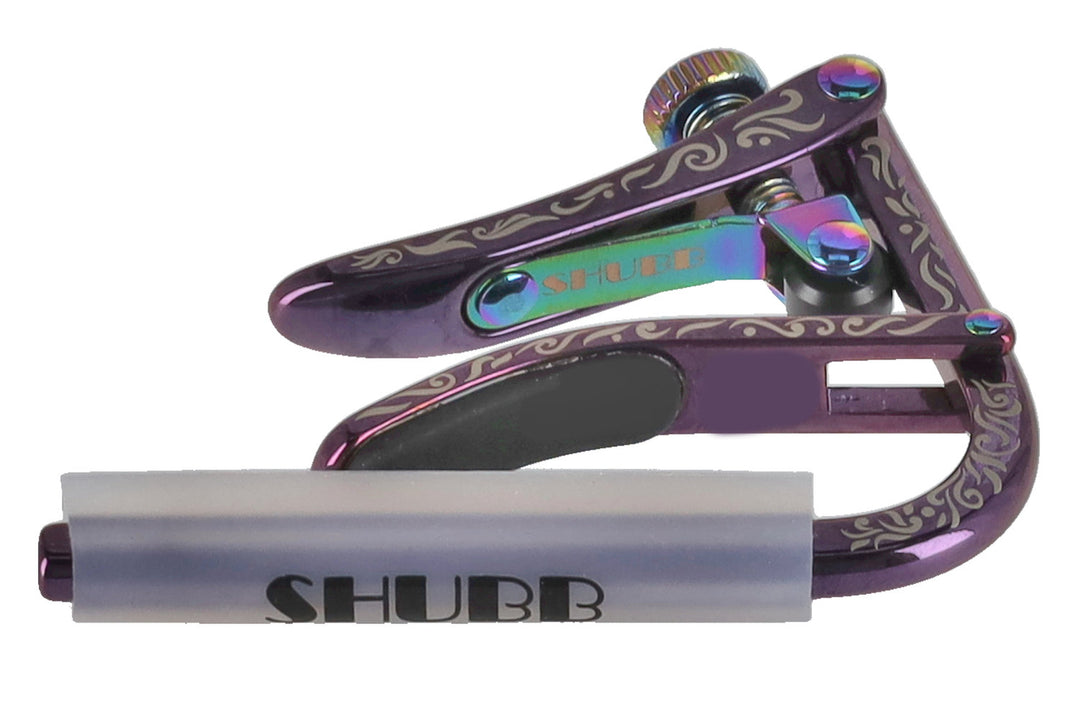 Shubb Shubb 50th Anniversary Capo Violet Sky C2vs - Klassische Gitarre (C2vs)