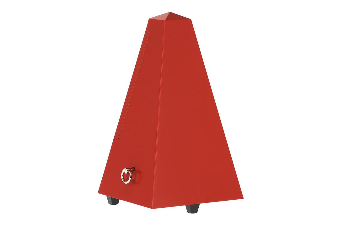 Wittner Metronom Pyramidenform - Dunkelrot matt 845201