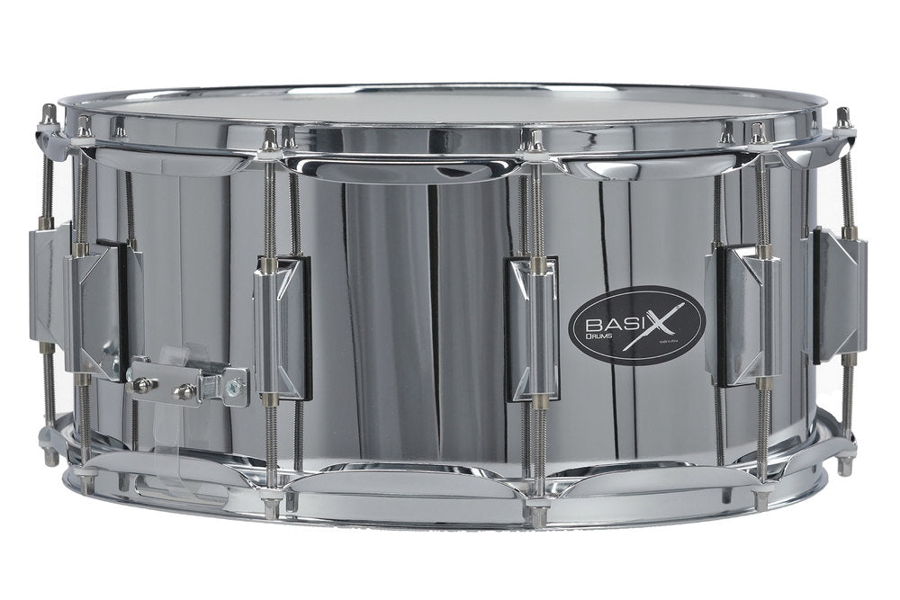 Basix Classic Steel snare-drum 14" x 6,5", verchromter Stahl