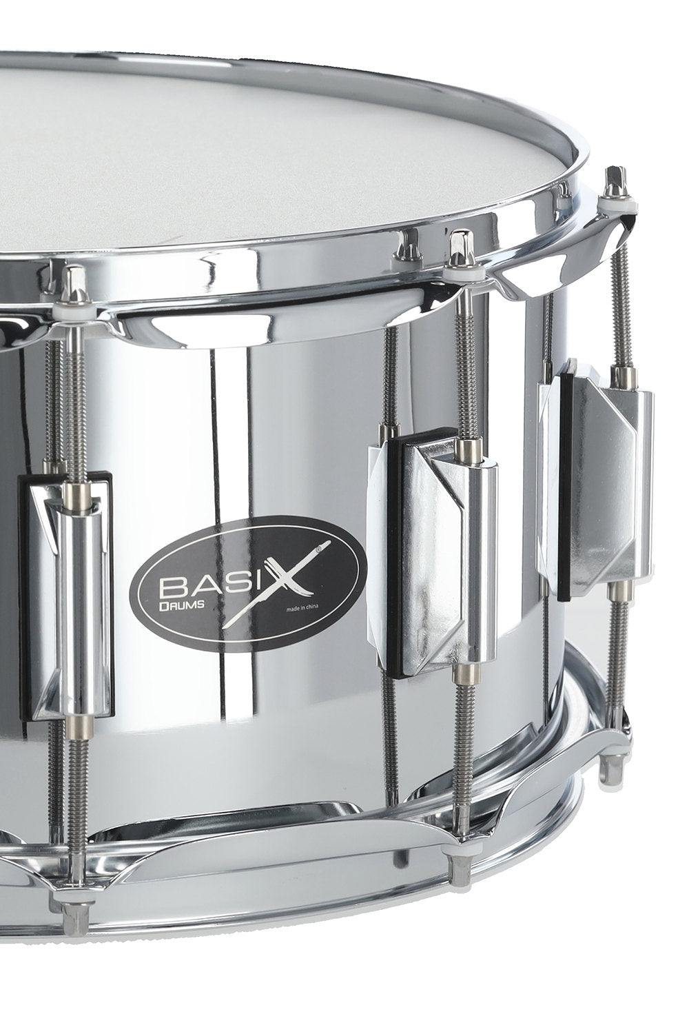 Basix Classic Steel snare-drum 14" x 6,5", verchromter Stahl