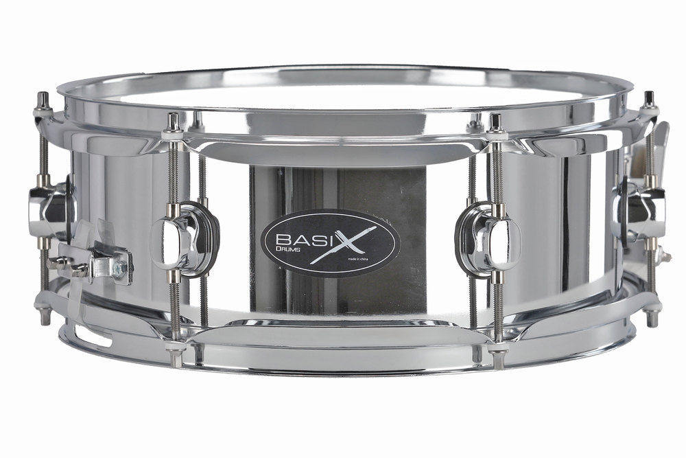 Basix Classic Steel snare-drum 12" x 4,5", verchromter Stahl