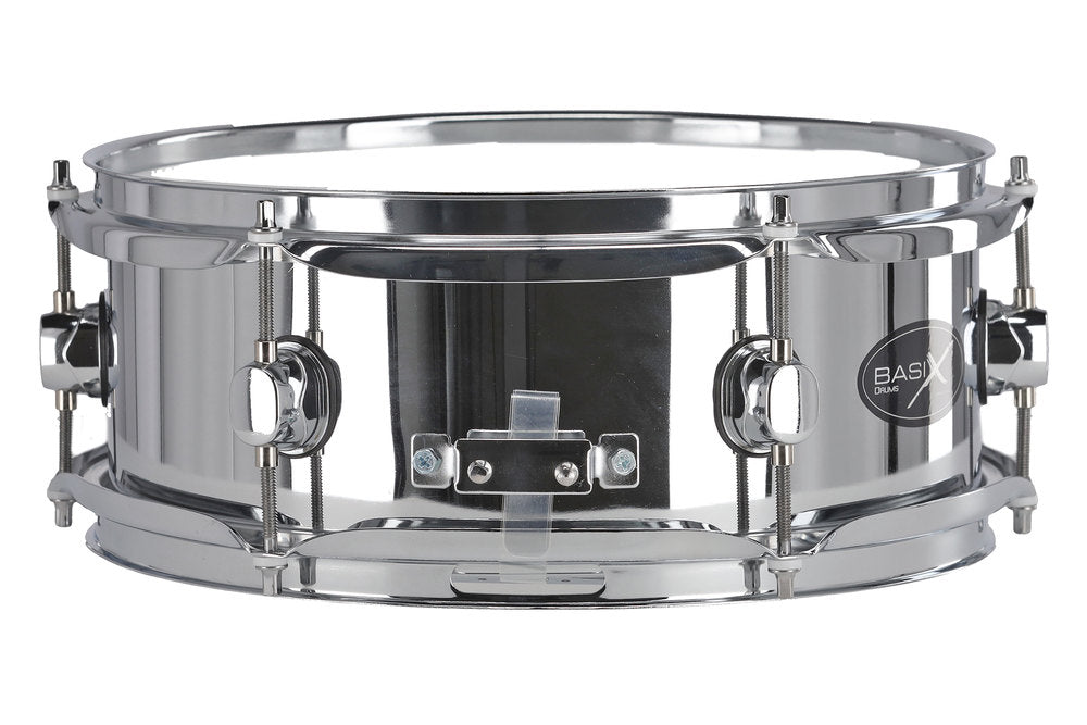 Basix Classic Steel snare-drum 12" x 4,5", verchromter Stahl