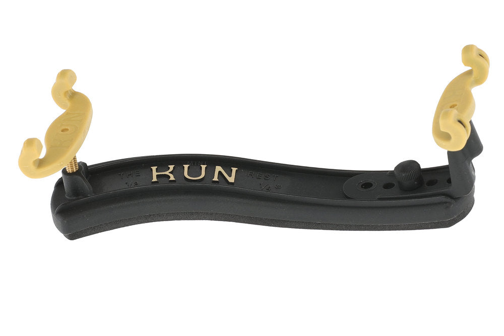 Kun Mini Schulterstütze für geigen 1/4 bis 1/8, schwarz