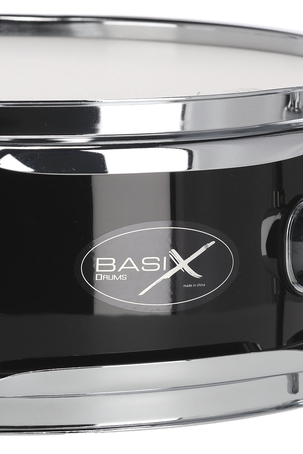 Basix Classic Wood Snare-drum 12" x 4,5", Pappel, schwarz