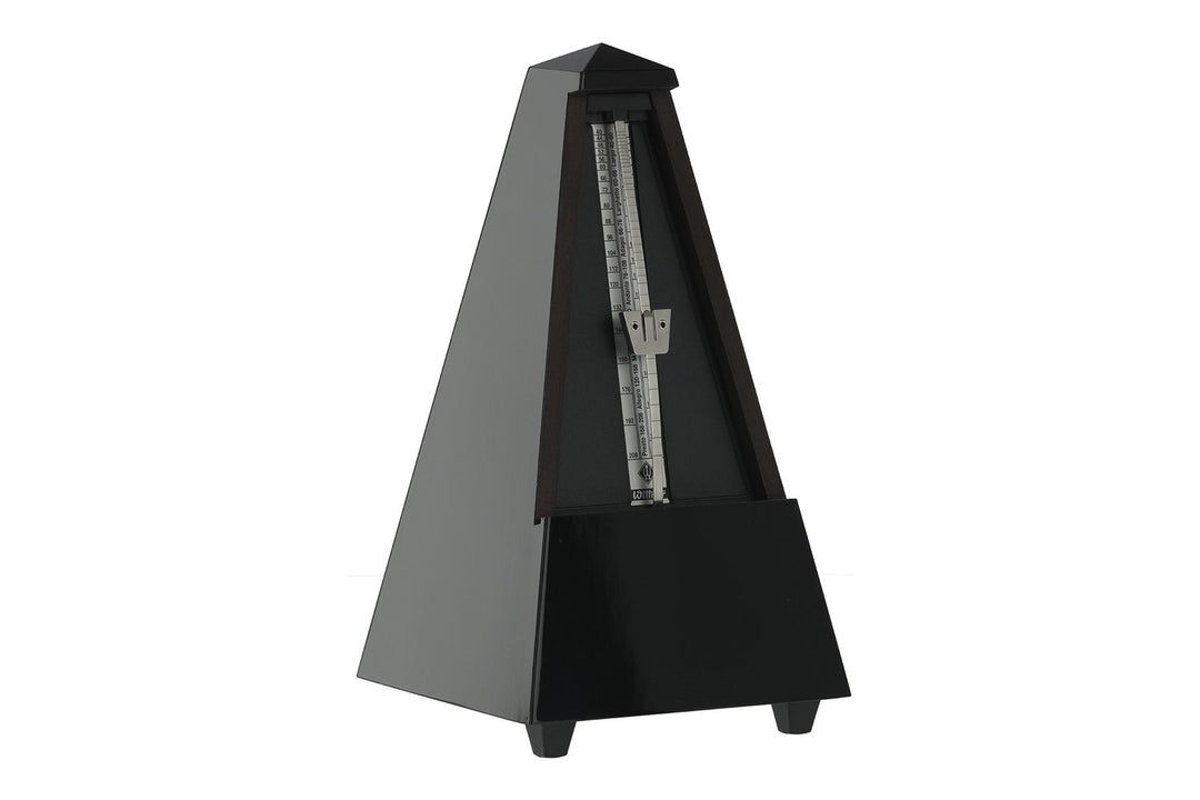 Wittner Metronom Pyramidenform - Black. Hochglanz 816