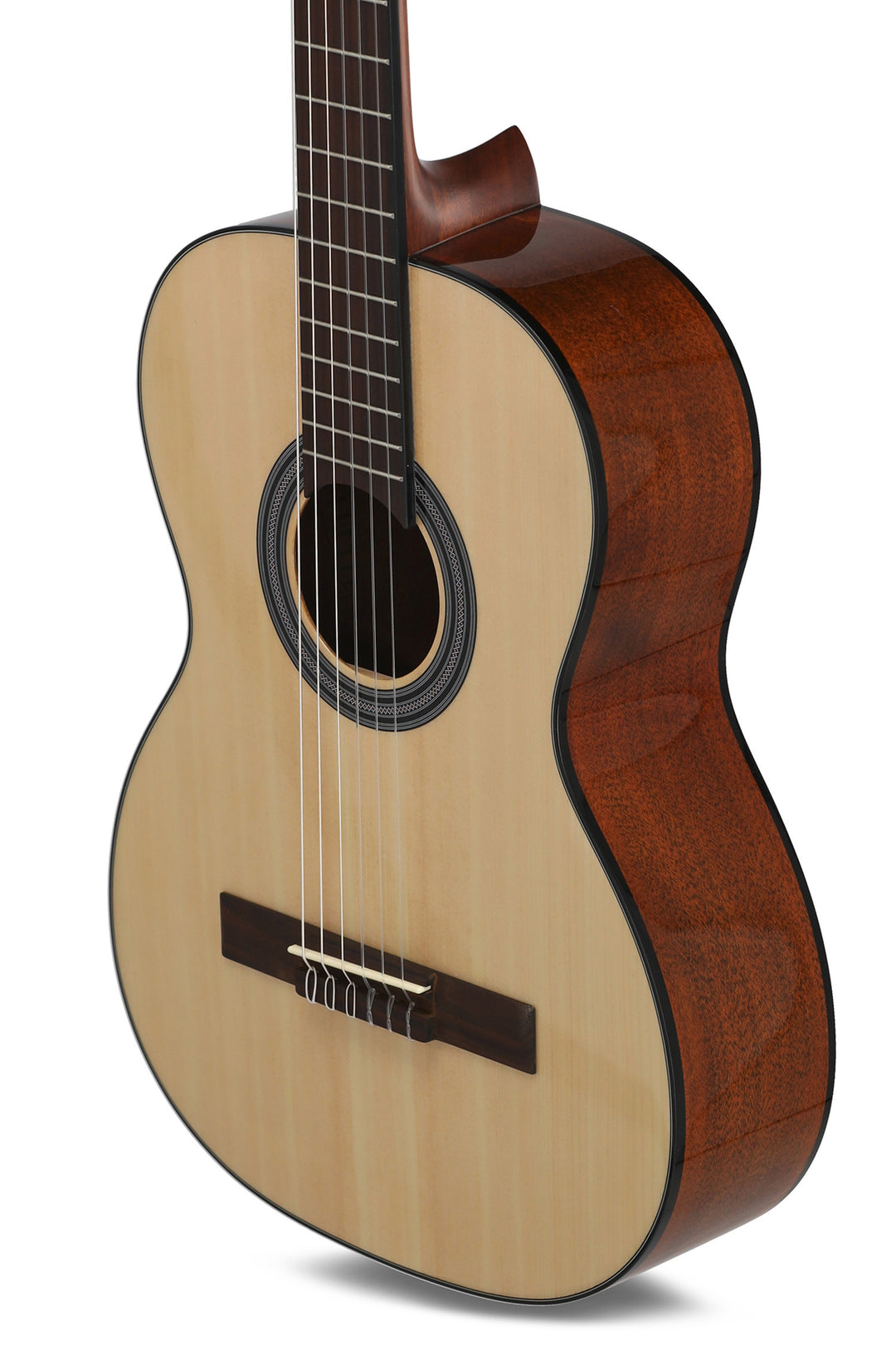 GEWA Klassische Gitarre Student Natur - 7/8 Größe natur