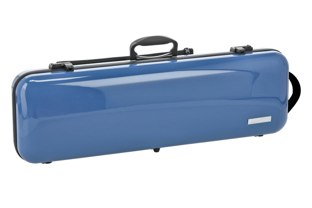 GEWA Geigen case Air 2.1 - Blau hochglanz (mit Seitenhenkel)