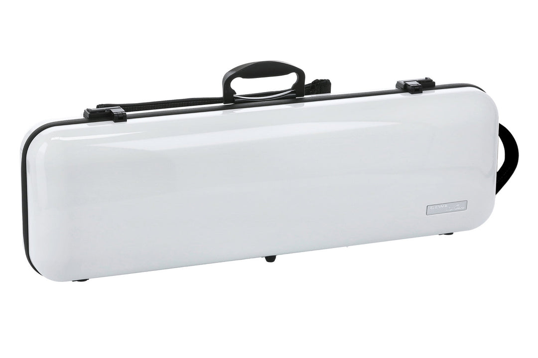 GEWA Geigen case Air 2.1 - White hochglanz (mit Seitenhenkel)
