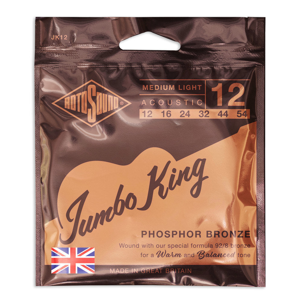 Rotosound Jumbo King JK12 Westerngitarrensaiten 12-54