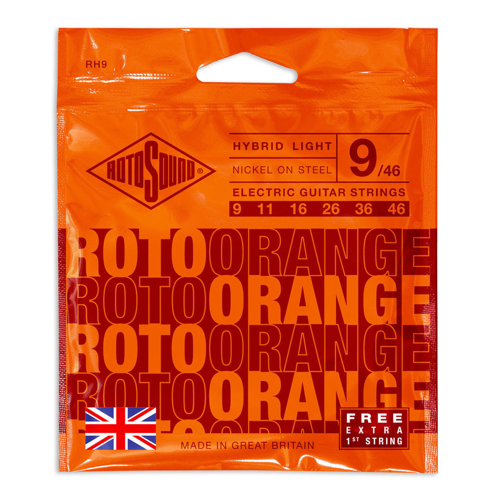 Rotosound Roto Orange RH9 E-gitarrensaiten 9-46