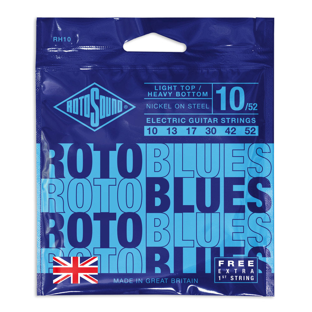 Rotosound Roto Blues RH10 E-Gitarrensaiten 10-52
