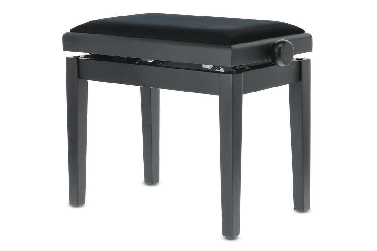 GEWA Piano bench Deluxe - Black matt (Seat black)