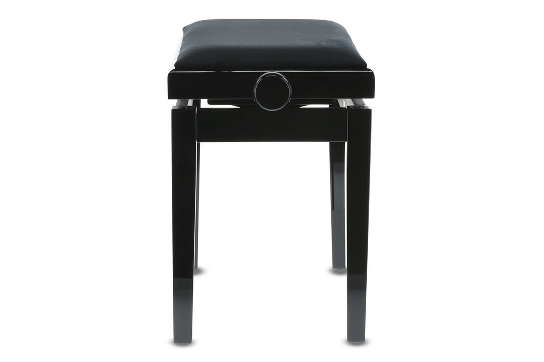 GEWA Klavierbank Deluxe - Black hochglanz (Sitz black)