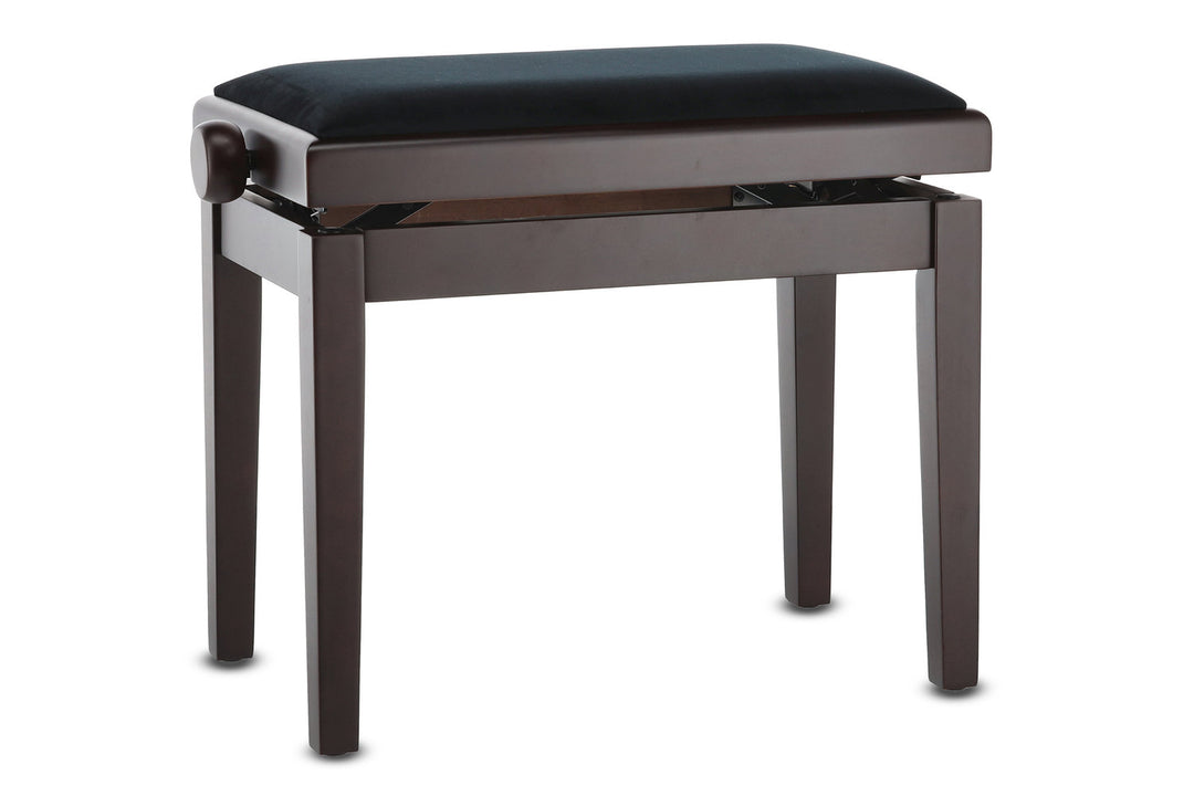 GEWA Klavierbank Deluxe - Palisander matt (Sitz schwarz)