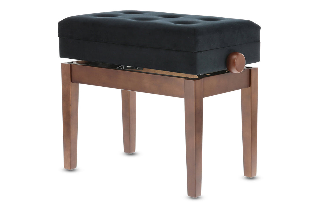 GEWA Klavierbank Deluxe Fach - Nussbaum matt