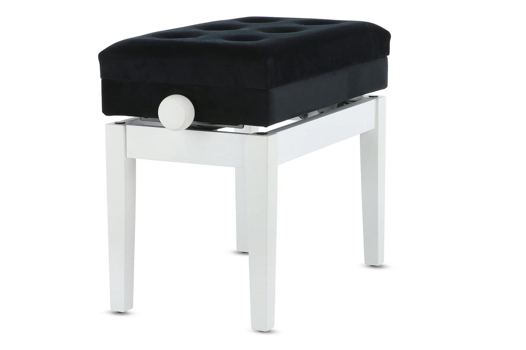 GEWA Klavierbank Deluxe Fach - White matt