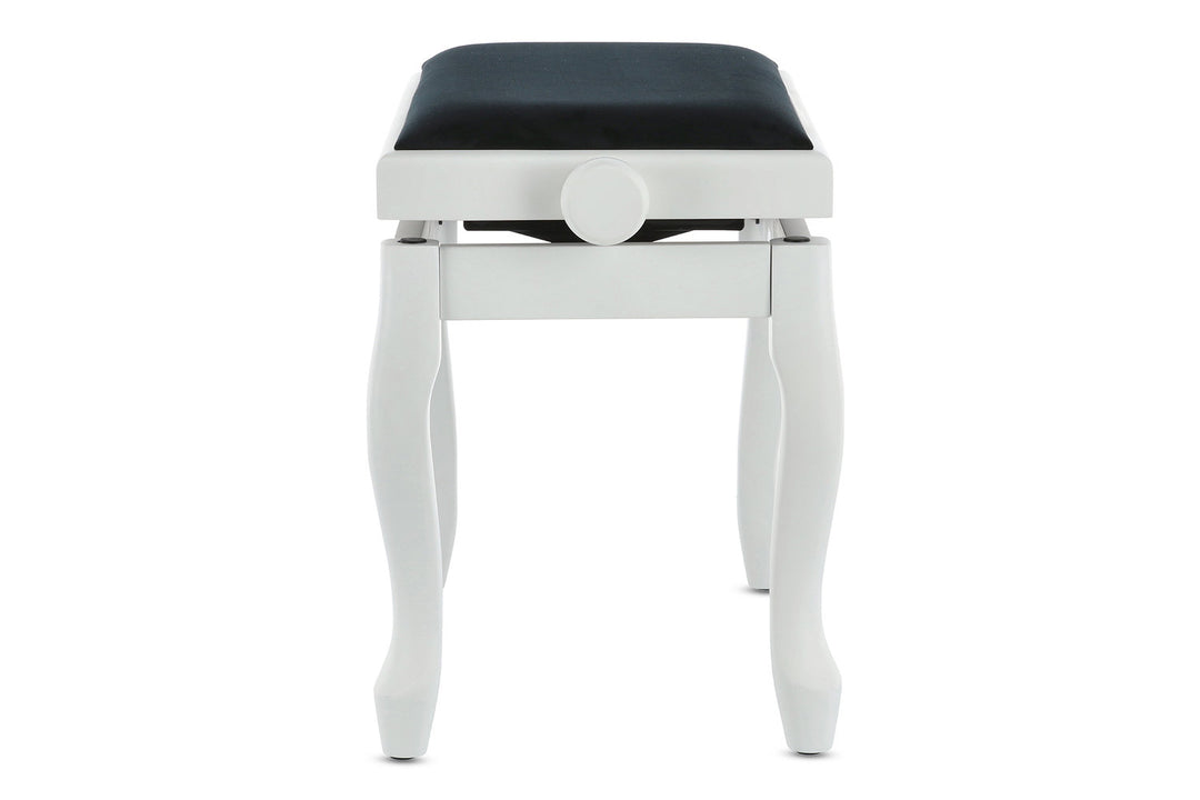 GEWA Klavierbank Deluxe Classic - White matt