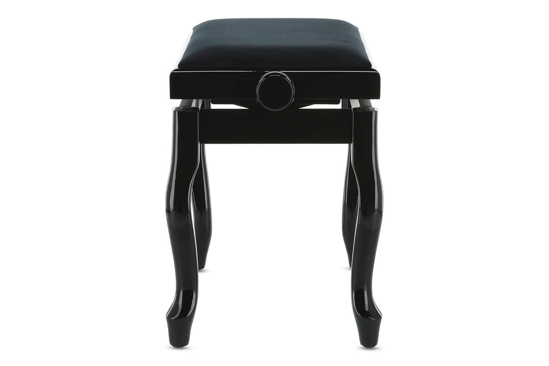 GEWA Klavierbank Deluxe Classic - Black hochglanz