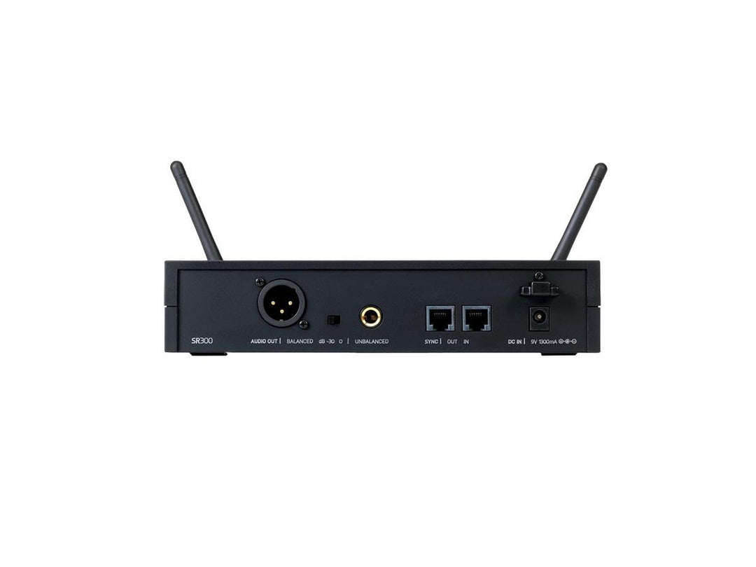 AKG DMS300 Drahtloses Vokalsystem 2,4 GHz | 8 Kanäle | Digital 24-bit/48 kHz