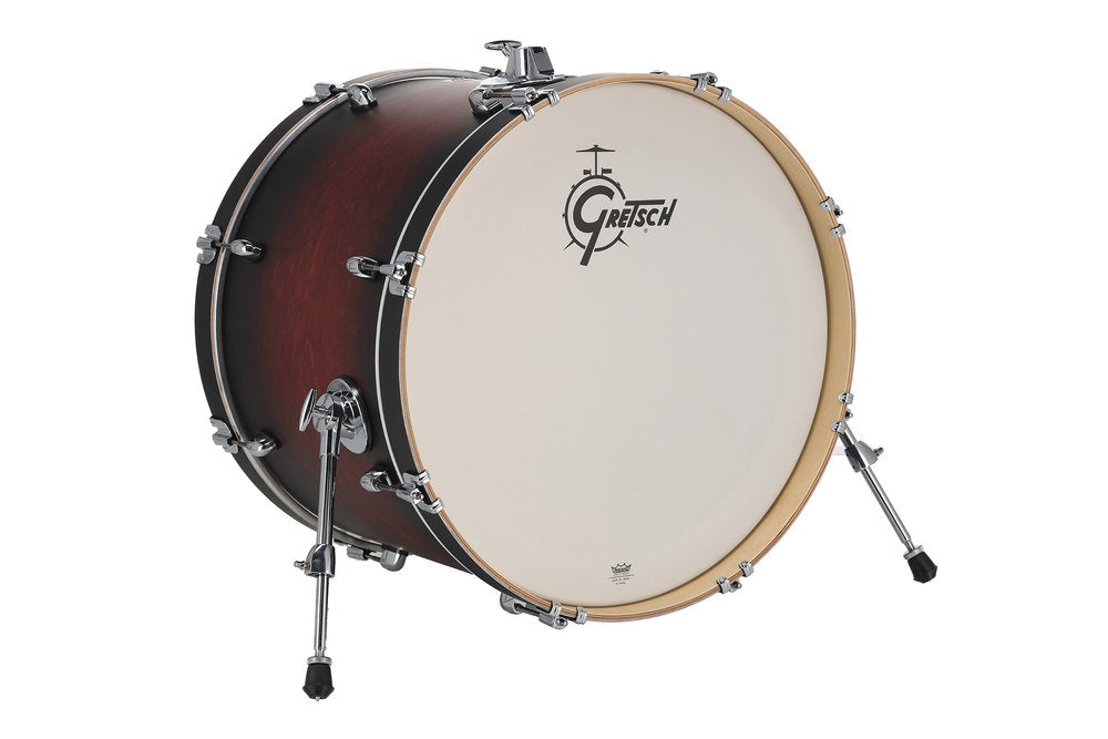 Gretsch Catalina Maple bassdrum 22" x 16", Satin Deep Cherry Burst