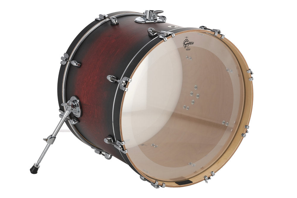 Gretsch Catalina Maple bassdrum 22" x 16", Satin Deep Cherry Burst