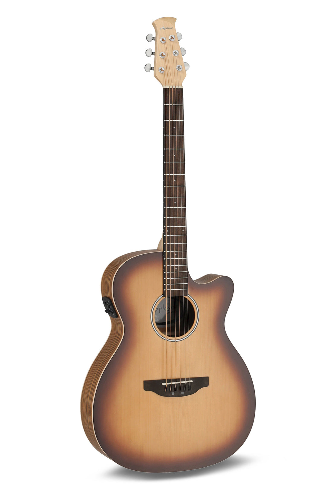 Applause E-Akustikgitarren Jump OM Electro Cut - Peach Burst (AEO-69-PB)