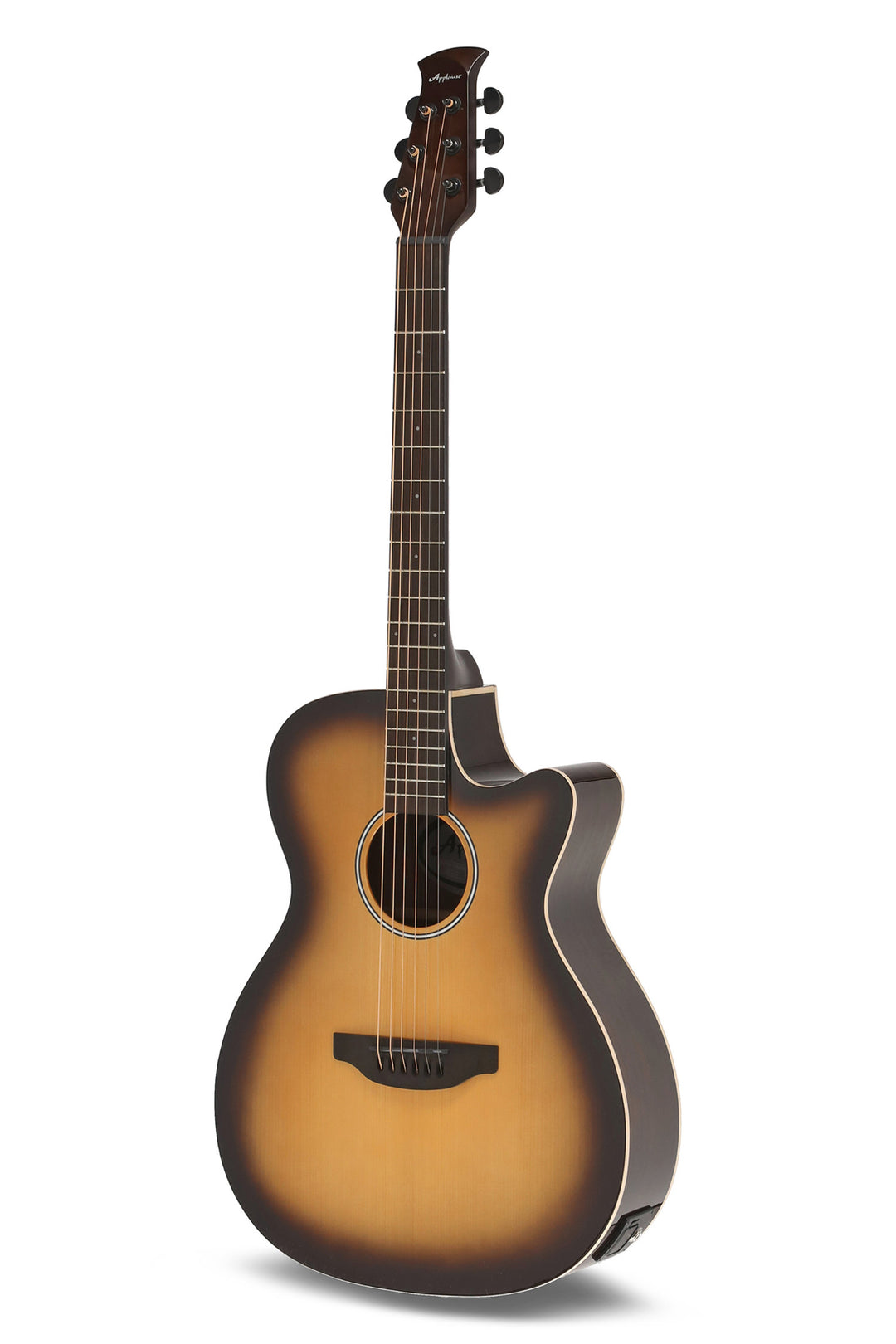 Applause E-Akustik Gitarren Jump OM Electro Cut Gloss - Tobacco Burst (AEO-69-TB)