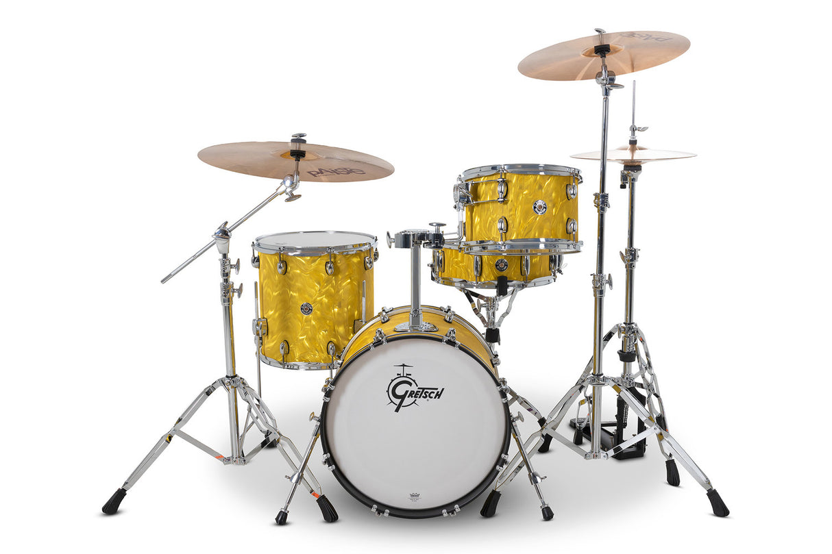 Gretsch shell set Catalina Club - Yellow Satin Flame (CC2-J484-YSF)