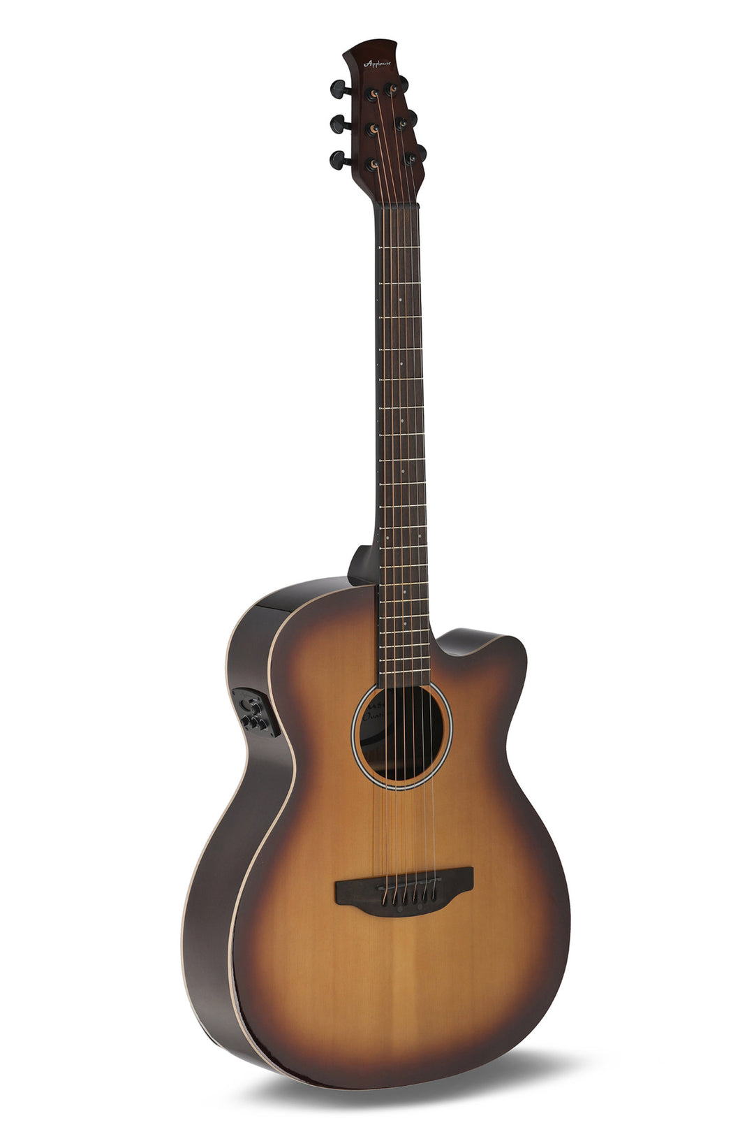 Applause E-Akustik Gitarren Jump OM Electro Cut Gloss - Vintage Cherry (AEO-69-VC)