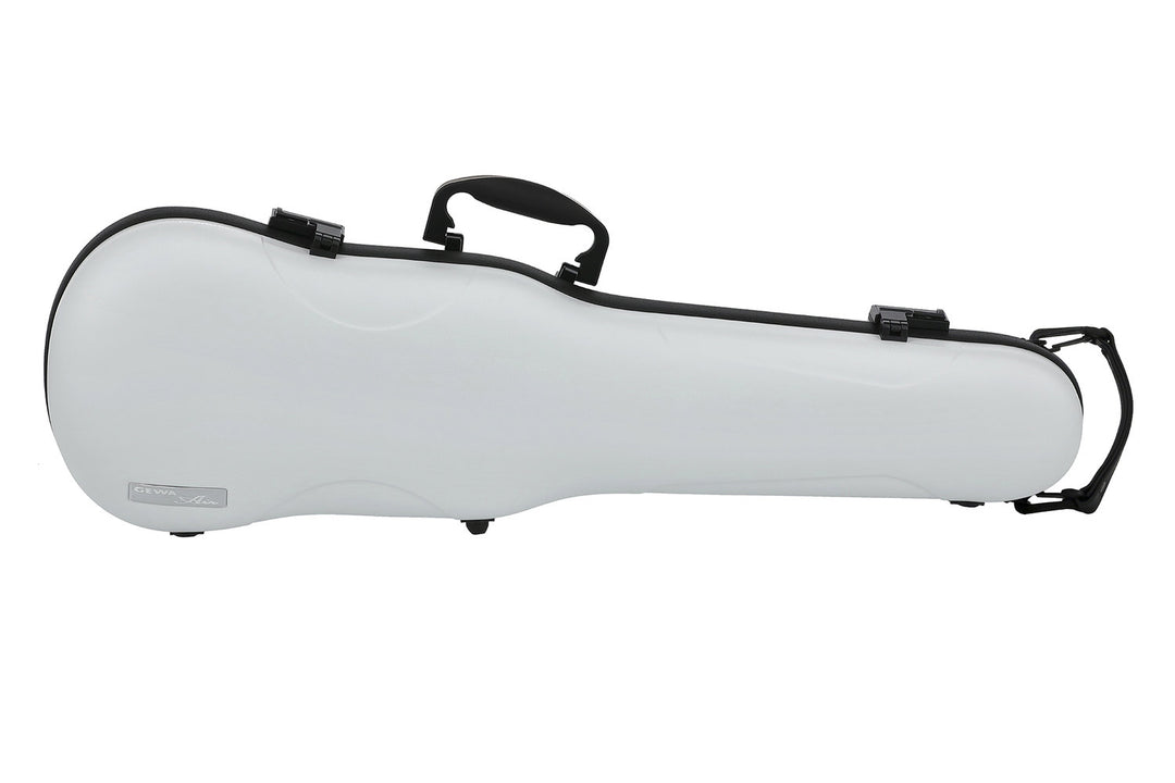 GEWA Formgeformte Geigen cases Air 1.7 - White matt (mit Seitenhandgriff)