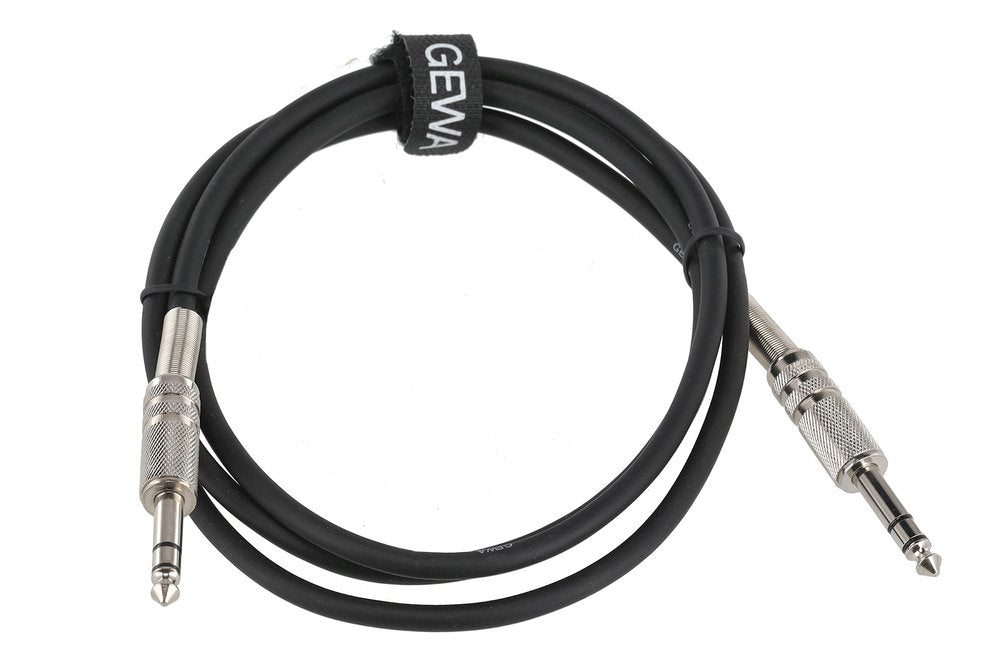GEWA Basic Line Stereo-Instrumentenkabel 1,5 m, 6,3 mm Klinke
