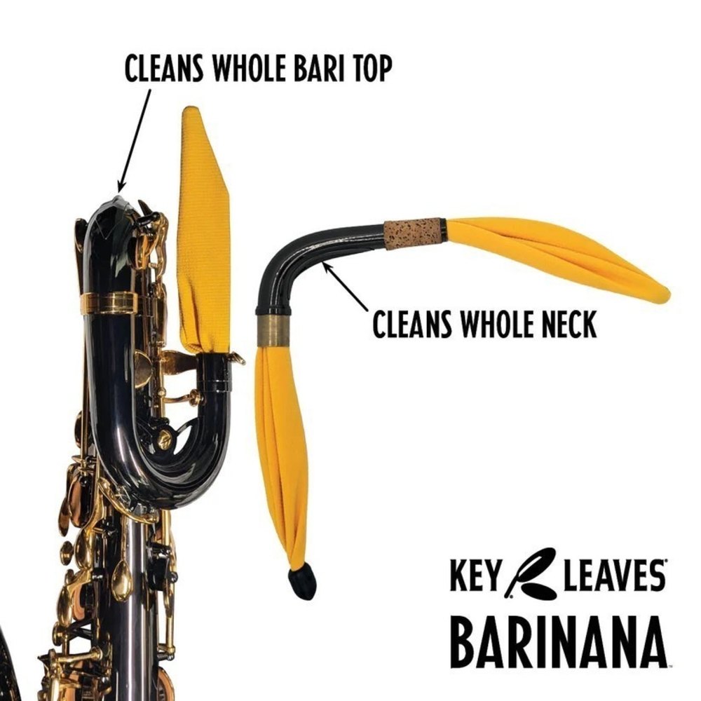 Key Leaves Barinana Wischer für Baritonsaxofon, 50 cm
