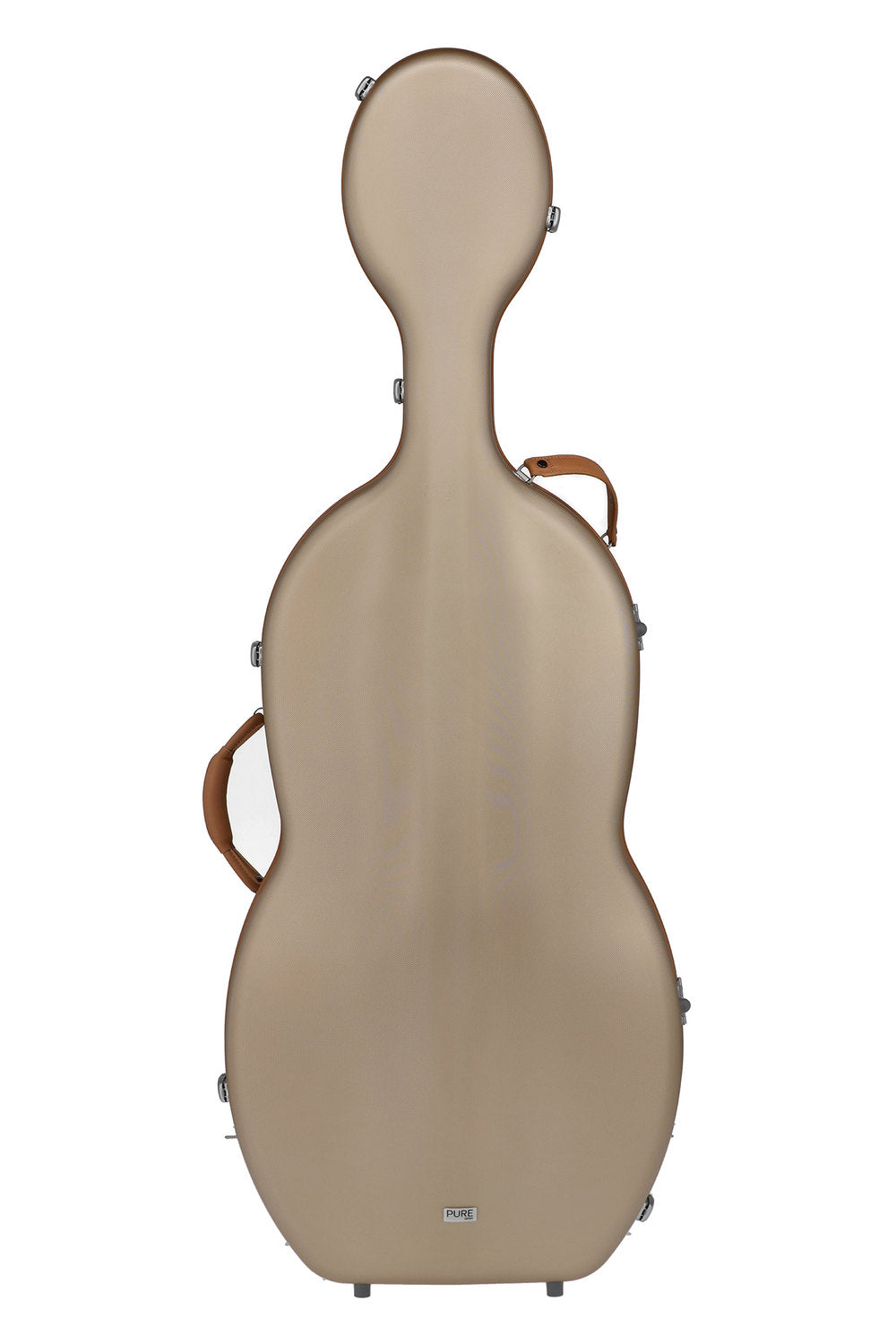 GEWA Polycarbonat-Cellokoffer 4/4, gold