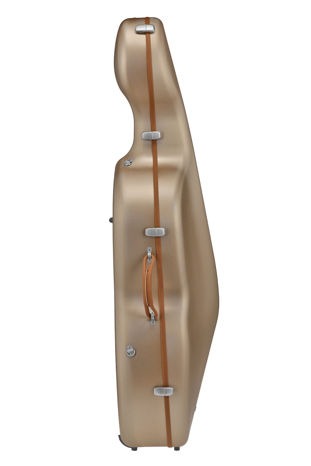 GEWA Polycarbonat-Cellokoffer 4/4, gold
