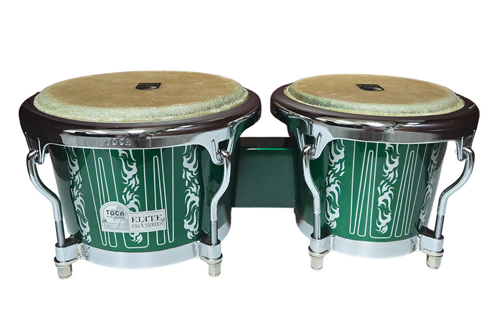 Toca Elite Pro Bongos 7" und 8,5" 3170EG, Eldorado Green