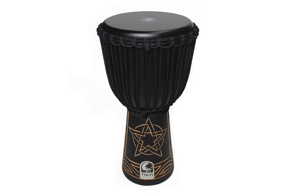 Toca Sully Erna Black Mamba djembe 12", Mahagoni und Ziegenfell