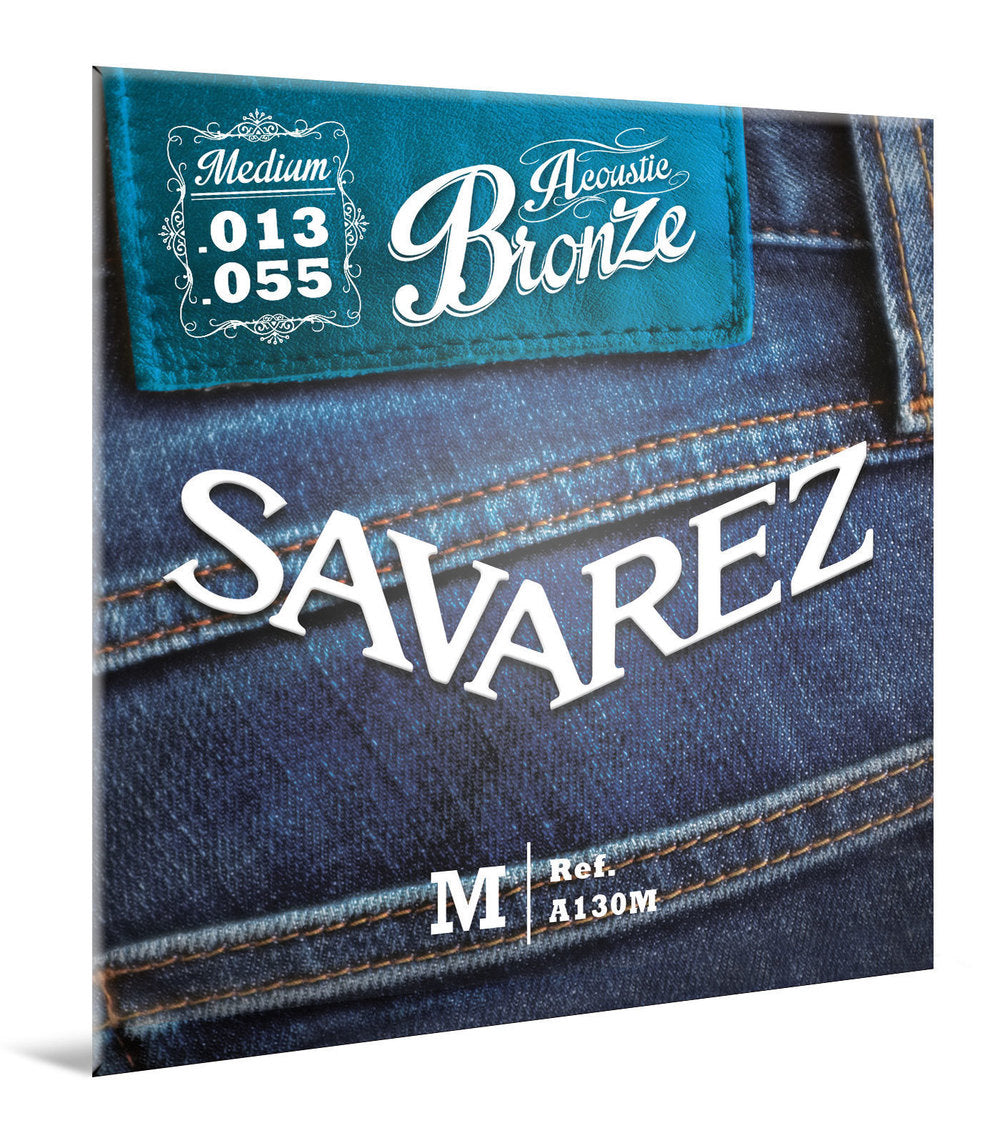 Savarez A130M Bronze Westerngitarrensaiten, medium .013 bis .055