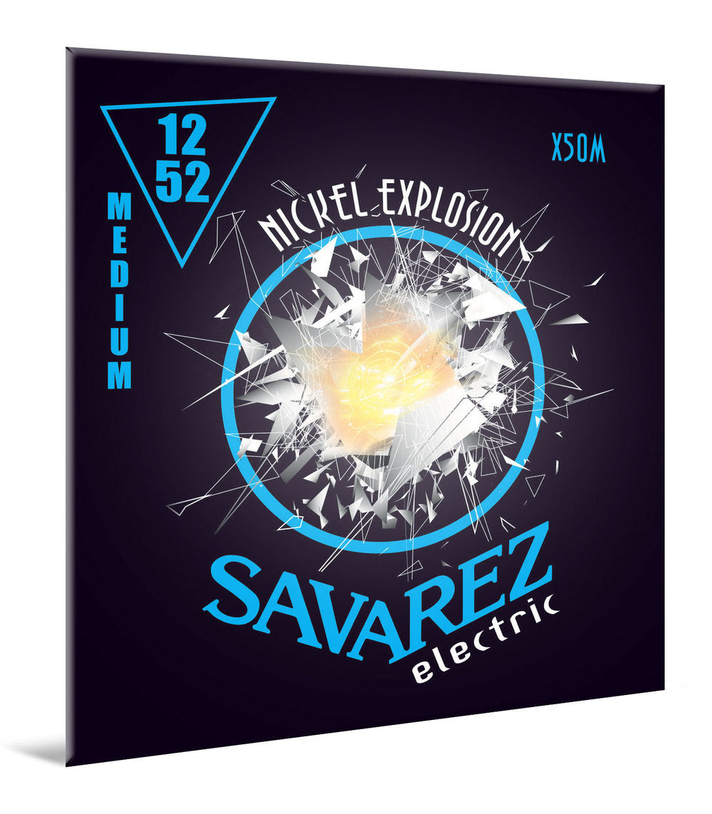 Savarez X50M Nickel Explosion, medium .012 bis .052 mit umsponnener G-Saite