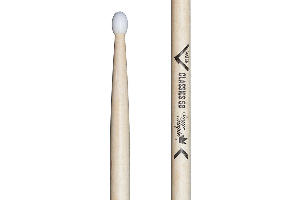 Vater Sugar Maple Classics 5B trommestikker, nylonspids