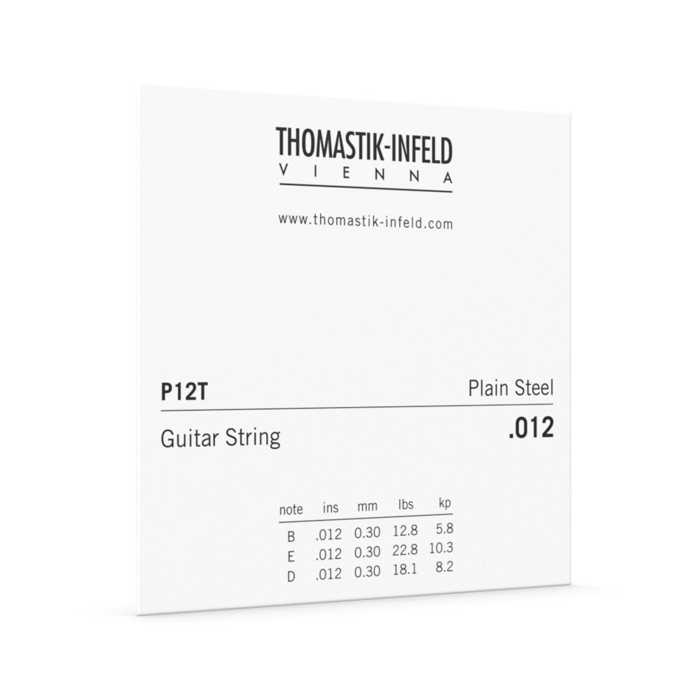 Thomastik-Infeld P12T Infeld Bronze-Saite E .012, verzinnter Stahl