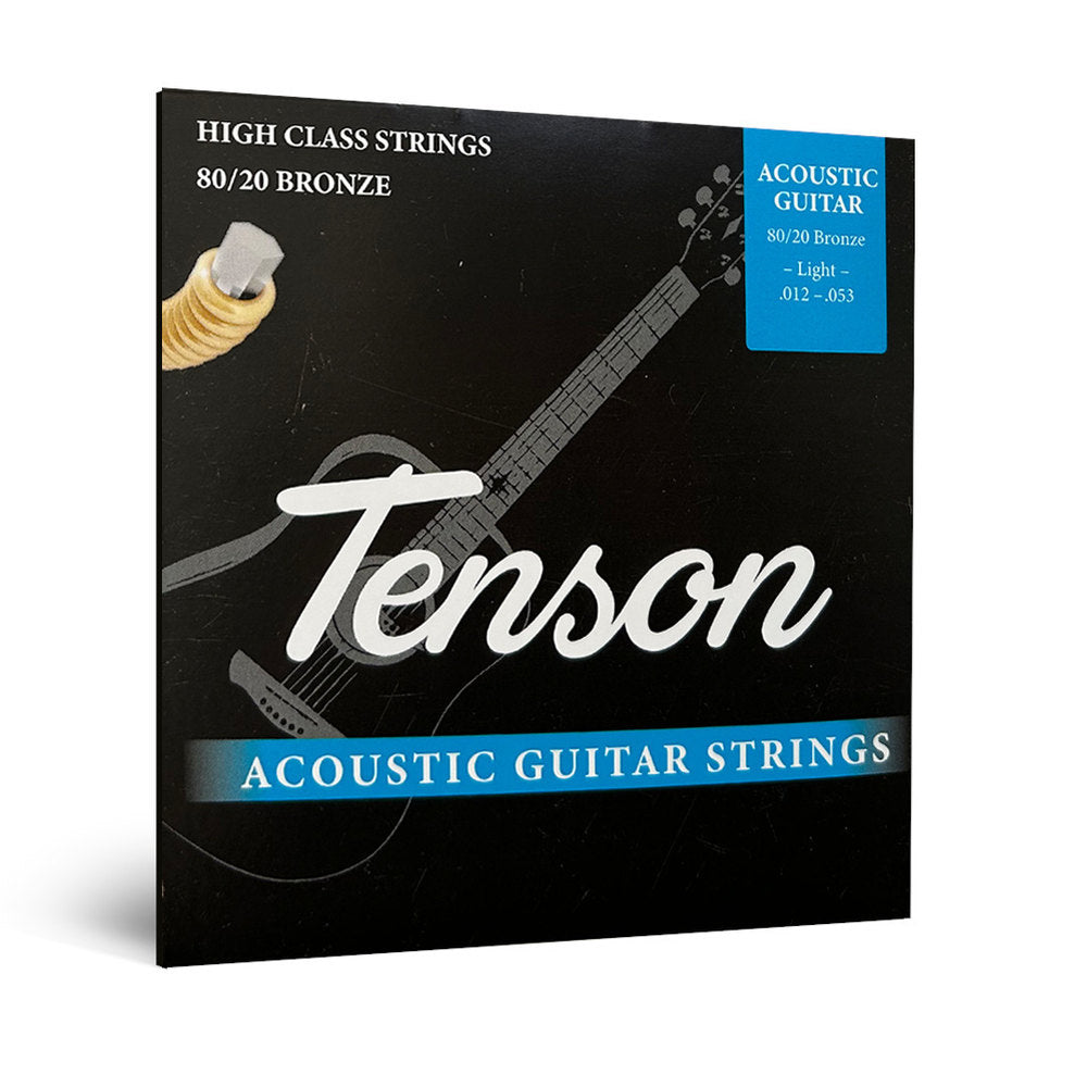 Tenson Bronze 80/20 Westerngitarrensaiten .012-.053, Light