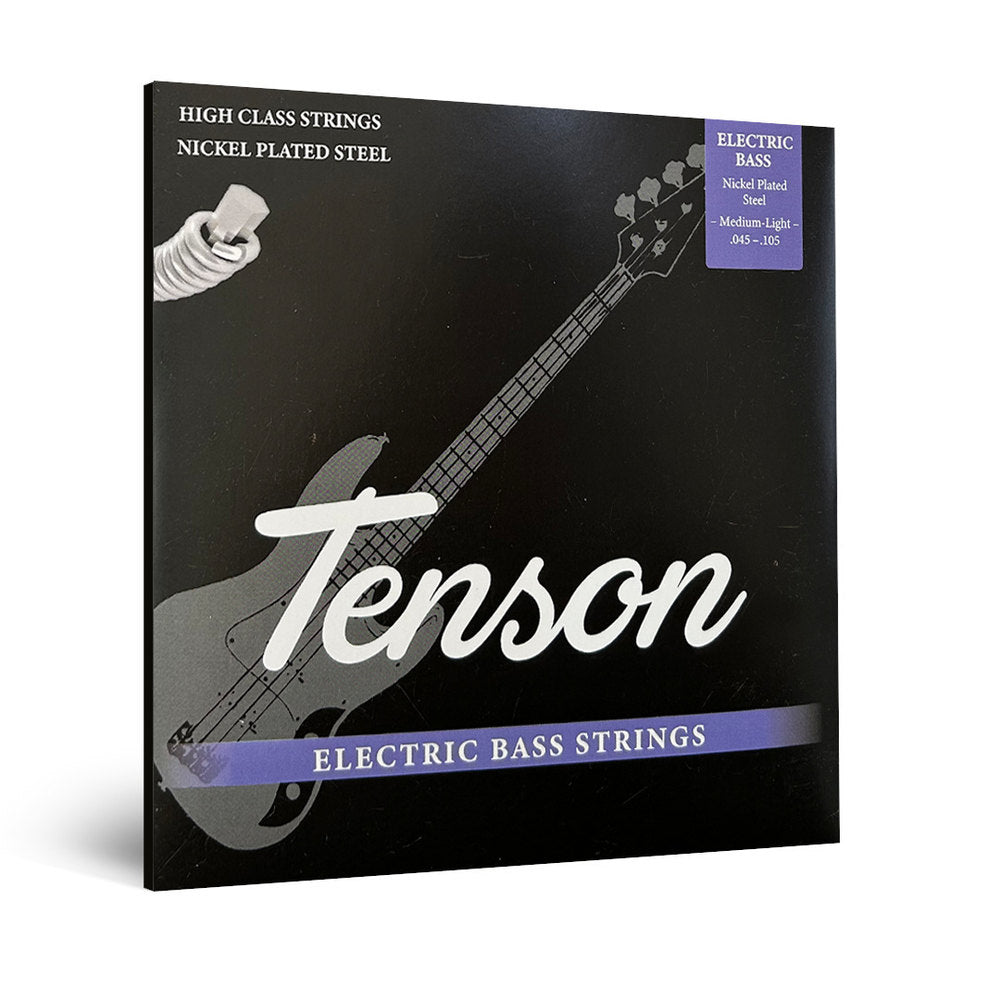Tenson Nickel-E-Basssaiten .045-.105, Medium/Light, long scale