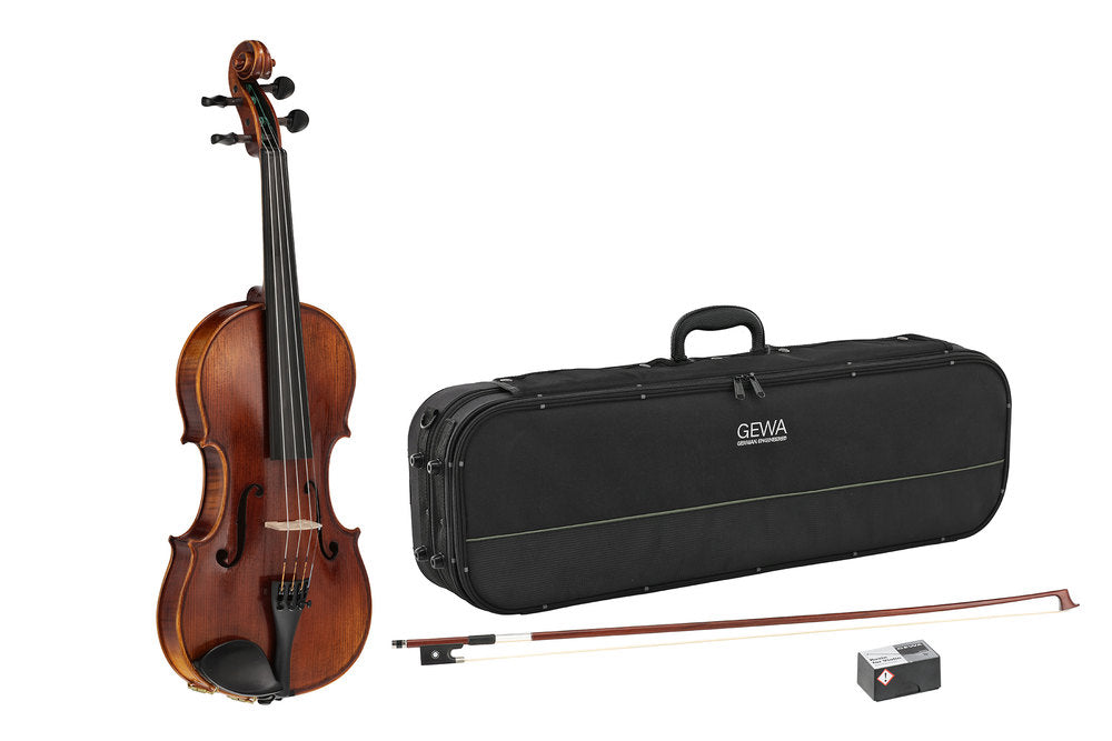 GEWA Sonata Europa Deluxe geige 4/4 mit länglichem Kasten und Holzbogen