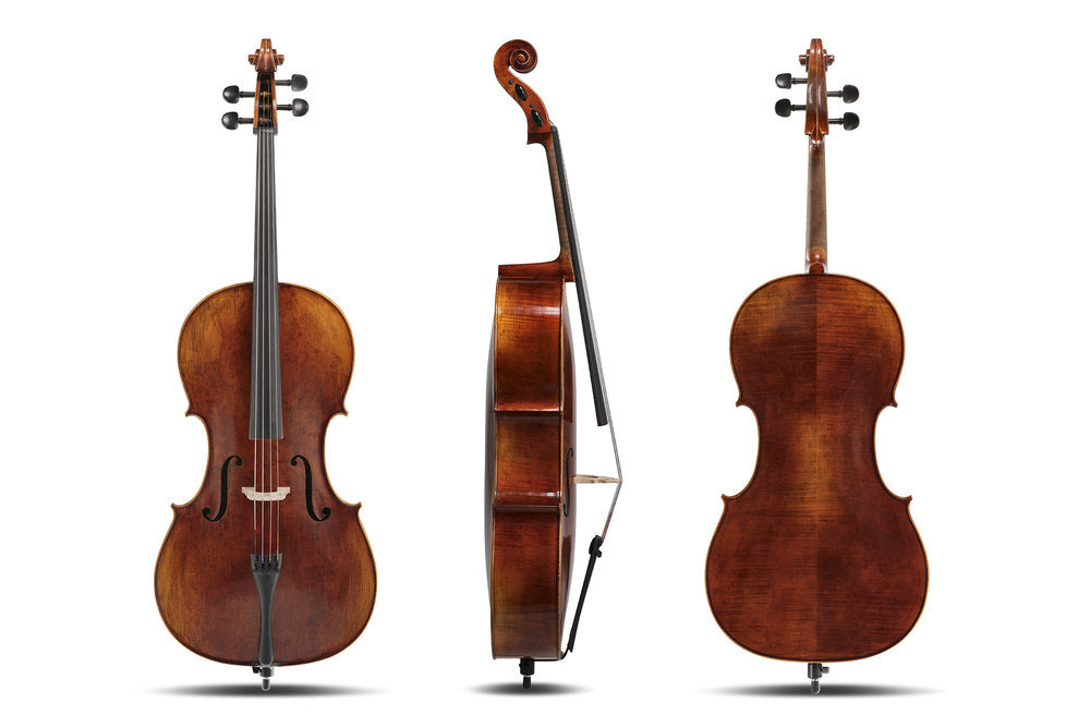 GEWA Sonata Europa Deluxe cello 4/4, eingerichtet, Massaranduba-Bogen, Tasche
