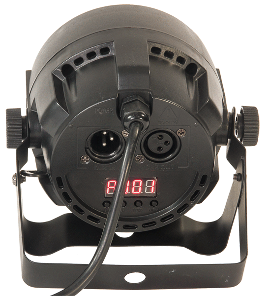 IBIZA LED PAR RGBW mit Strobe